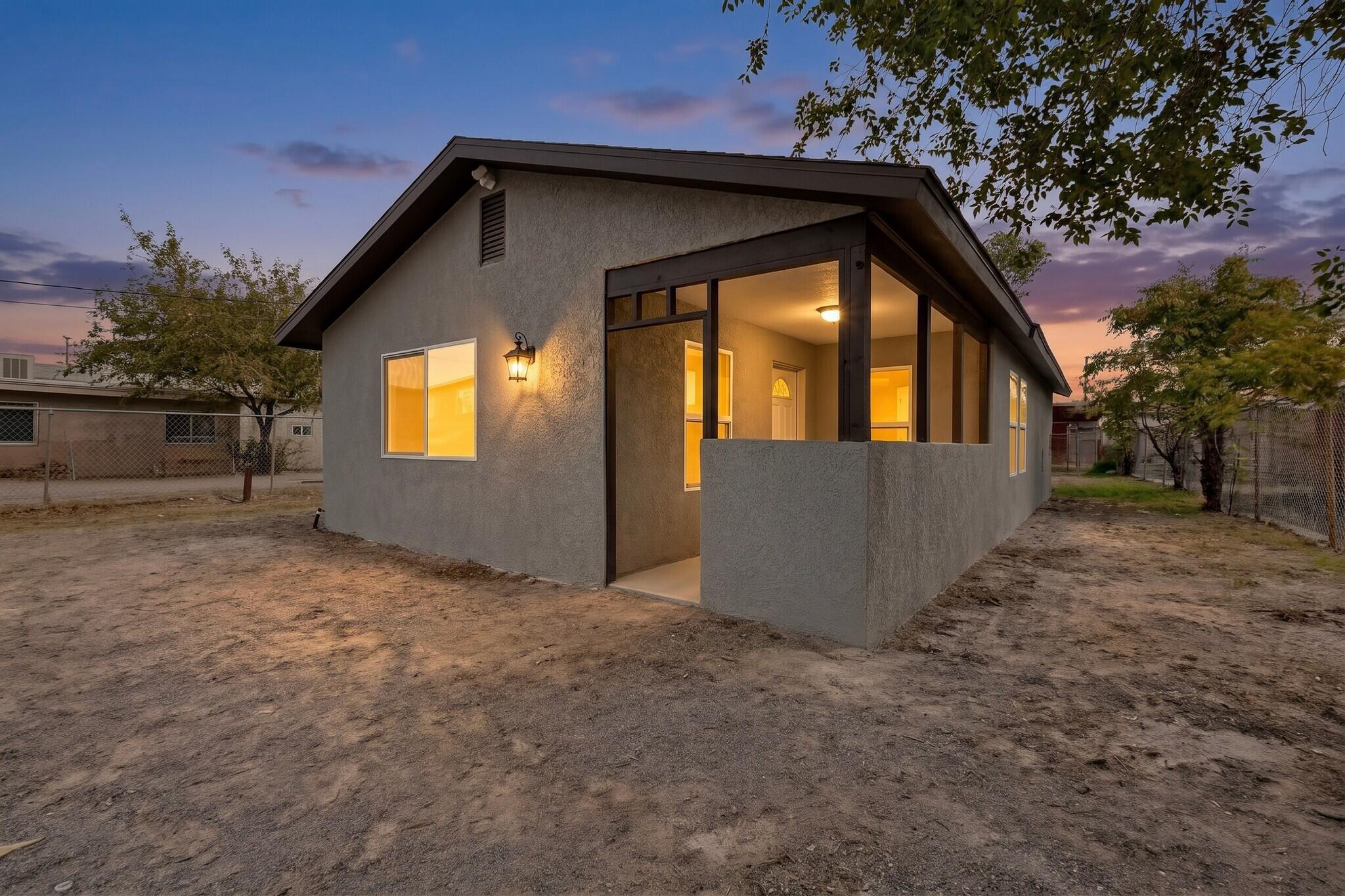 2.4 Miles to UNM.Location, location location walking Distance to Central Avenue. This two bedroom home is close to hotels, public, transportation, parks, restaurants, and neighborhood amenities, approximately 1200 ft. home is located in South Broadway just west of downtown Albuquerque