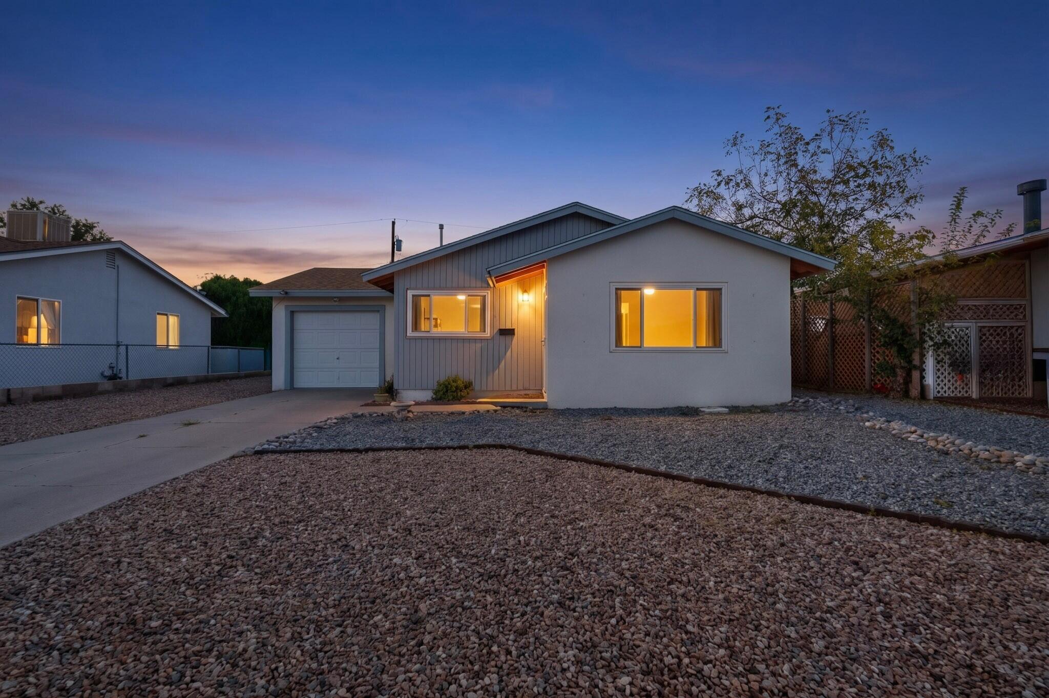 Welcome home to this beautifully refreshed 3-bedroom, 1-bathroom property, offering the perfect blend of modern updates and ultimate everyday convenience. Step inside to find a bright, inviting interior boasting brand-new paint throughout and stylish new doors that instantly elevate the home's aesthetic. The updates continue seamlessly outdoors with a freshly painted garage and back porch, providing a clean look and a great layout for relaxing, storage, or outdoor entertaining. AS AN INCREDIBLE BONUS, THE SELLER IS OFFERRING $10,000 CREDIT at closing toward new stucco and kitchen countertops, allowing you to customize your dream finishes! Perfectly situated for families and commuters alike, this property is located just 0.6 miles from Hawthorne Elementary School and offers quick access to I-40, placing local shops, dining, and daily essentials mere minutes from your front door. Schedule your tour today!